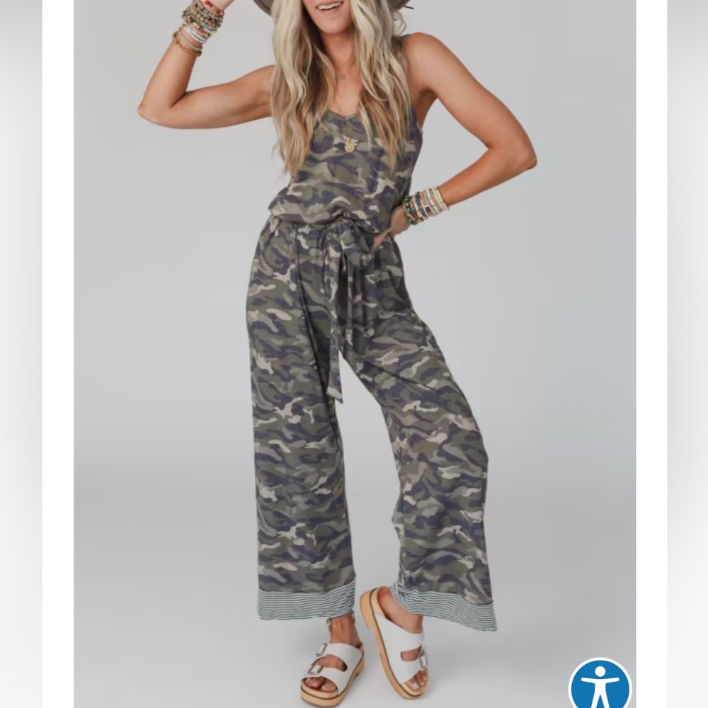 Camo Jumpsuit